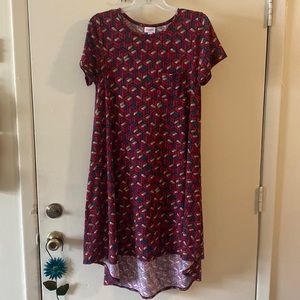 Colorful patterned dress